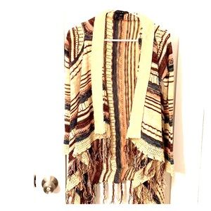 Heavy sweater cardigan